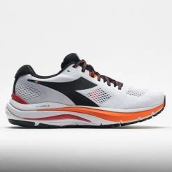 Running Shoes Diadora Mythos Blushield Vortice 7 Men's White/Black/Vermillion Orange