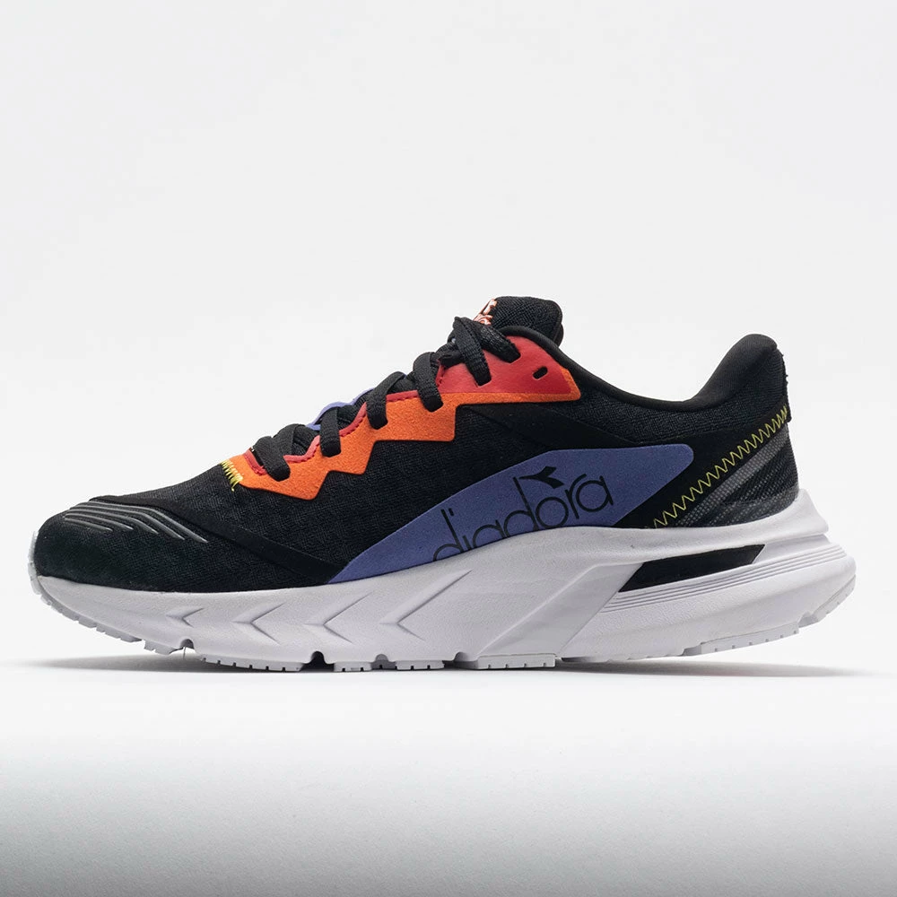 Diadora Mythos Blushield Volo 2 Men's Black/White/Vermillion Orange 4 Diadora Mythos Blushield Volo 2 Men's Black/White/Vermillion Orange