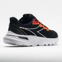 Diadora Mythos Blushield Volo 2 Men's Black/White/Vermillion Orange 13 Diadora Mythos Blushield Volo 2 Men's Black/White/Vermillion Orange