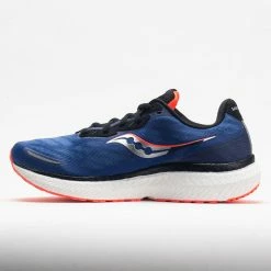 Running Shoes Saucony Triumph 19 Men's Sapphire/VIZI Red