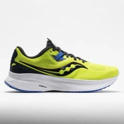 Saucony Guide 15 Men's Acid/Blue Raz Running Shoes