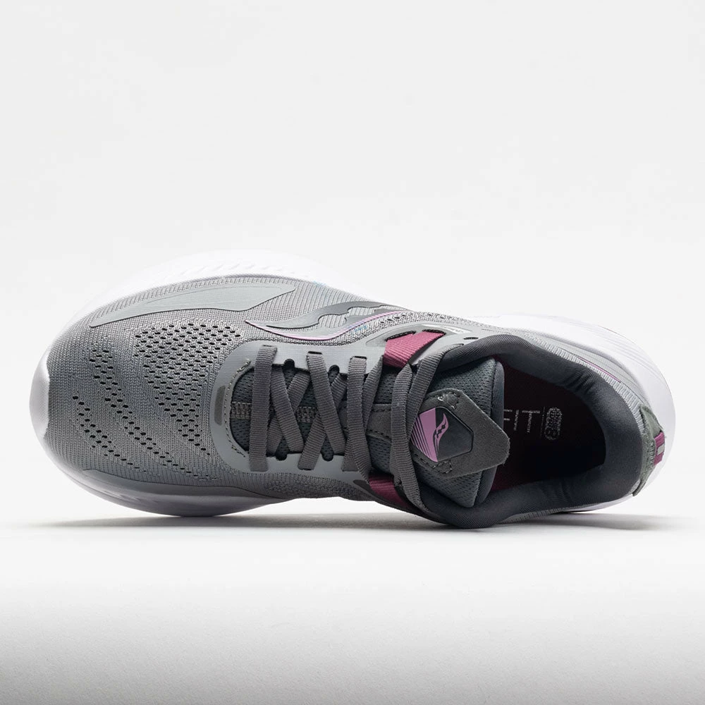 Saucony Guide 15 Women's Alloy/Quartz Running Shoes 5 Saucony Guide 15 Women's Alloy/Quartz Running Shoes