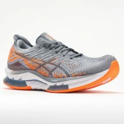 ASICS GEL-Kinsei Blast Men's Sheet Rock/Shocking Orange Running Shoes