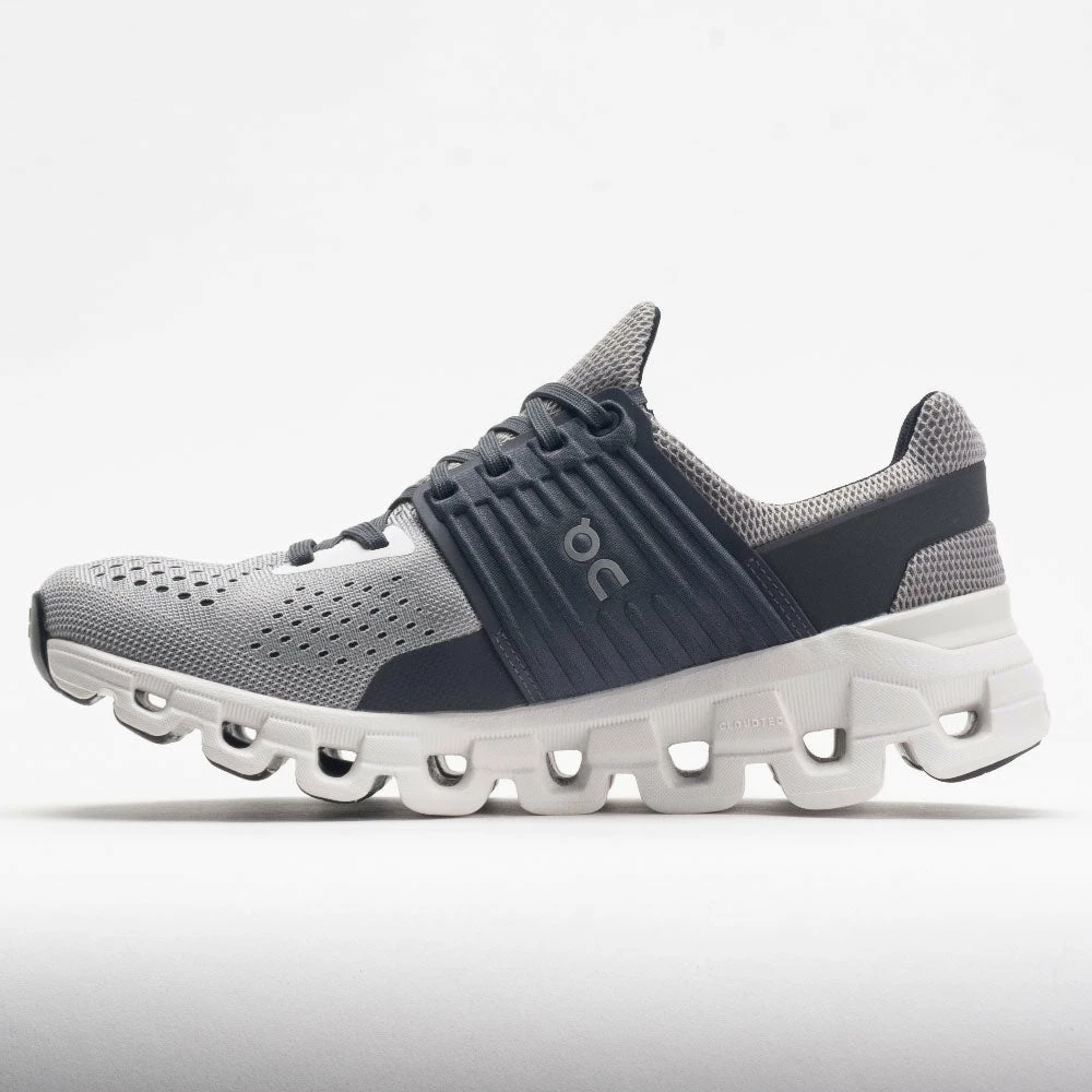 On Running Running Shoes On Cloudswift Men's Alloy/Eclipse 4 On Running Running Shoes On Cloudswift Men's Alloy/Eclipse