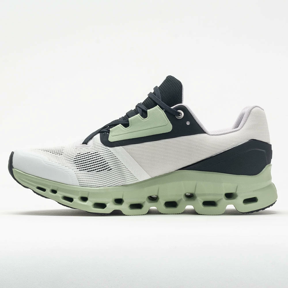 On Running On Cloudstratus Women's White/Black Running Shoes 4 On Running On Cloudstratus Women's White/Black Running Shoes