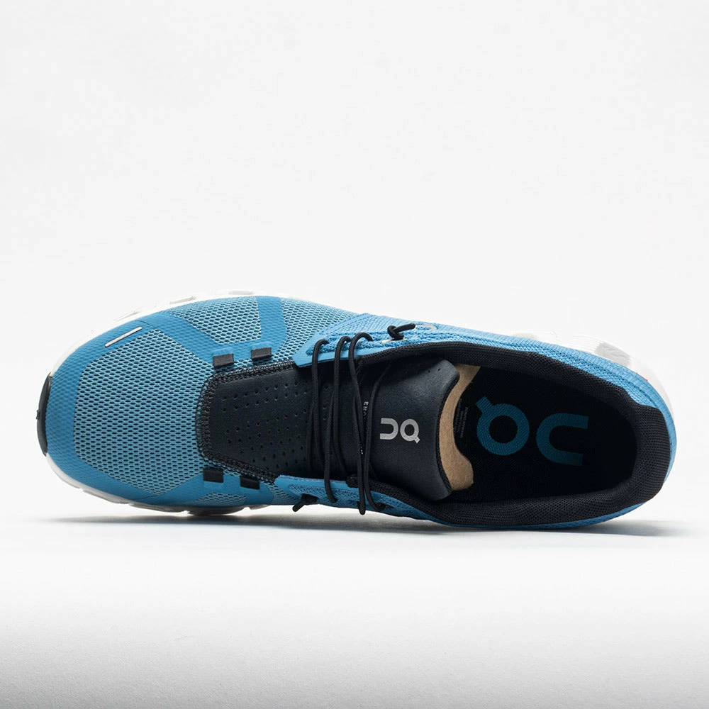 On Running On Cloud 5 Men's Niagara/Black Running Shoes 5 On Running On Cloud 5 Men's Niagara/Black Running Shoes