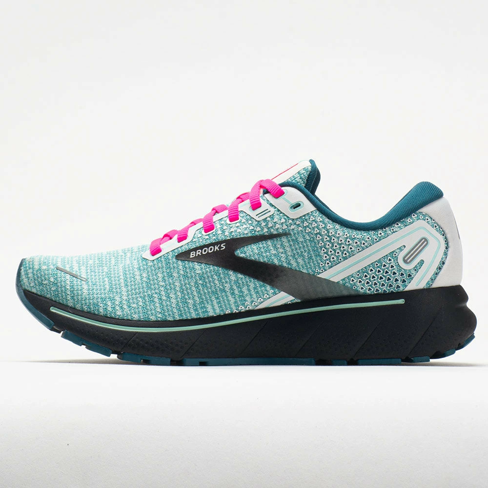 Running Shoes Brooks Ghost 14 Women's White/Black/Blue Light 4 Running Shoes Brooks Ghost 14 Women's White/Black/Blue Light