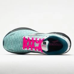 Running Shoes Brooks Ghost 14 Women's White/Black/Blue Light 10 Running Shoes Brooks Ghost 14 Women's White/Black/Blue Light