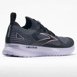 Brooks Levitate Stealthfit 5 Women's Black/Ebony/Lilac Running Shoes 13 Brooks Levitate Stealthfit 5 Women's Black/Ebony/Lilac Running Shoes