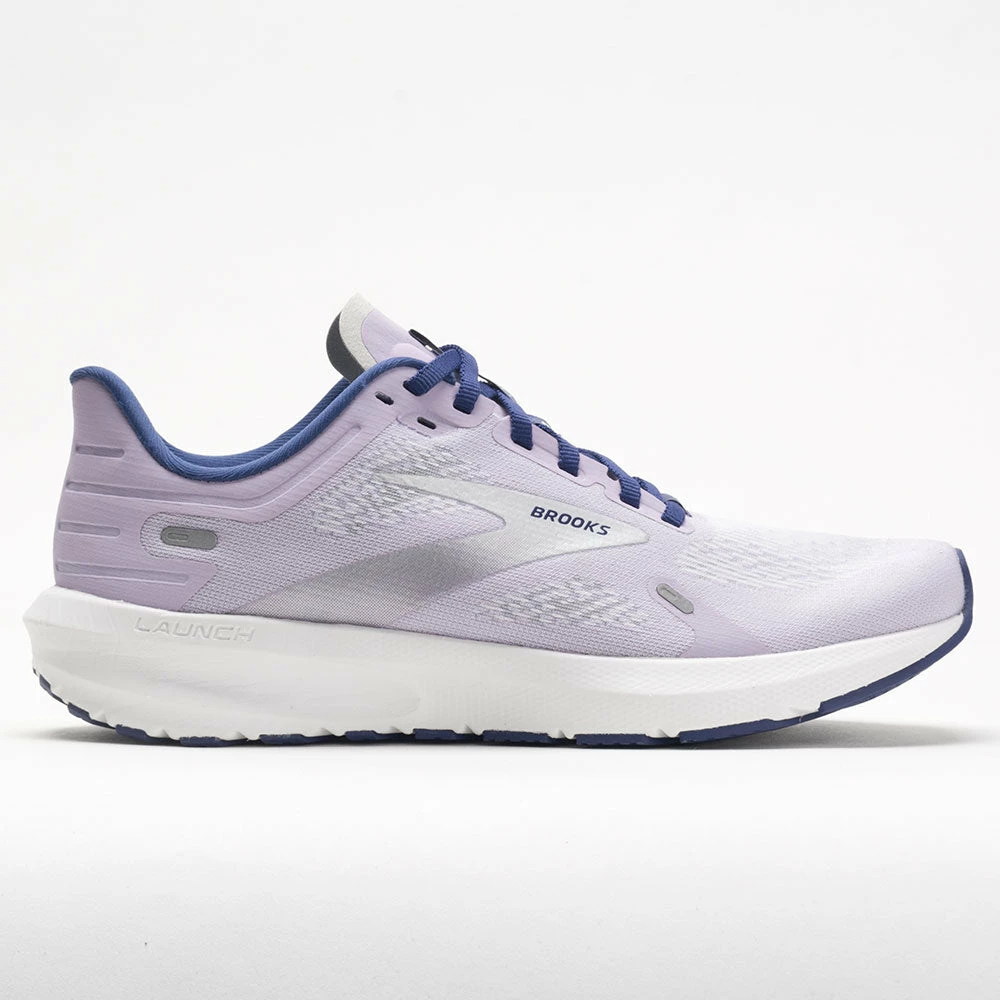 Brooks Launch 9 Women's Lilac/Cobalt/Silver Running Shoes 3 Brooks Launch 9 Women's Lilac/Cobalt/Silver Running Shoes