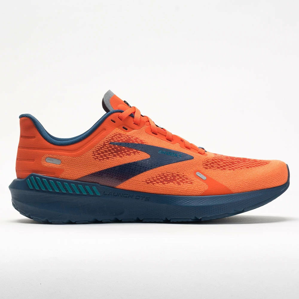 Running Shoes Brooks Launch GTS 9 Men's Flame/Titan/Crystal Teal 3 Running Shoes Brooks Launch GTS 9 Men's Flame/Titan/Crystal Teal