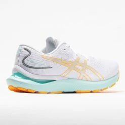 ASICS GEL-Cumulus 24 Women's White/Orange Pop Running Shoes
