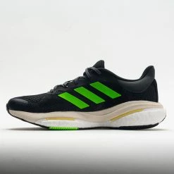 Adidas Solar Glide 5 Men's Black/Solar Green/Beam Yellow Running Shoes