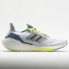 Running Shoes Adidas Ultraboost 22 Men's White/Metal Grey/Linen Green