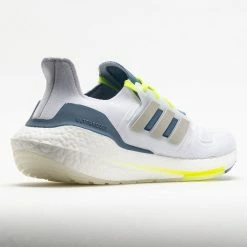 Running Shoes Adidas Ultraboost 22 Men's White/Metal Grey/Linen Green