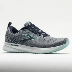 Brooks Levitate 5 Women's Grey/Peacoat/Blue Light Running Shoes