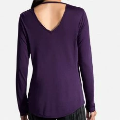 Brooks Distance Long Sleeve Top Women's (Old Version) Women's Clothing