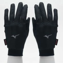 Running Gloves Mizuno Breath Thermo Wind Guard Gloves