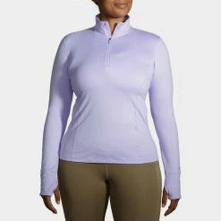 Women's Clothing Brooks Dash 1/2 Zip Women's
