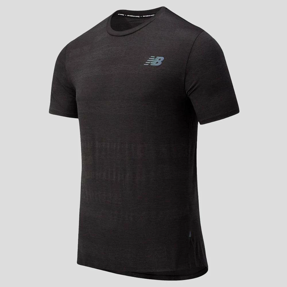 Men's Clothing New Balance Q Speed Fuel Jacquard Short Sleeve Men's 5 Men's Clothing New Balance Q Speed Fuel Jacquard Short Sleeve Men's