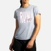 Brooks Distance Graphic Short Sleeve Women's (2020) Women's Clothing 2 Brooks Distance Graphic Short Sleeve Women's (2020) Women's Clothing