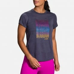 Brooks Distance Graphic Short Sleeve Women's (2020) Women's Clothing