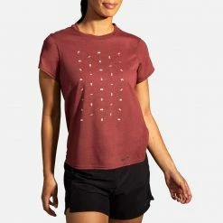 Brooks Distance Graphic Short Sleeve Women's (2020) Women's Clothing