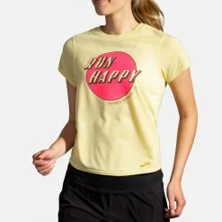 Brooks Distance Graphic Short Sleeve Women's (2020) Women's Clothing