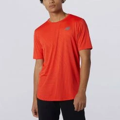 Men's Clothing New Balance Q Speed Fuel Short Sleeve Men's 12 Men's Clothing New Balance Q Speed Fuel Short Sleeve Men's