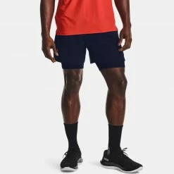 Under Armour Iso-Chill Run 2-in-1 Shorts Men's Men's Clothing