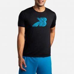Brooks Distance Graphic Short Sleeve Men's Men's Clothing