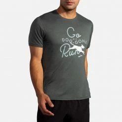 Brooks Distance Graphic Short Sleeve Men's Men's Clothing