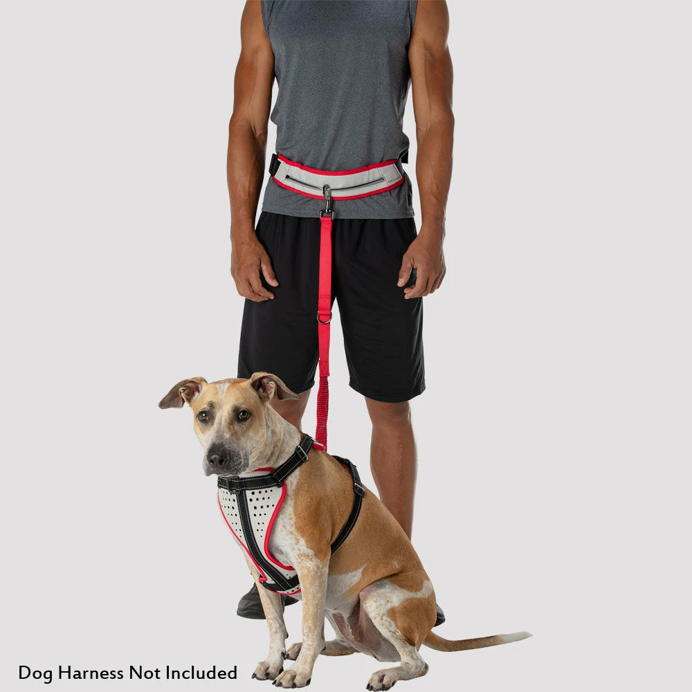 Nathan K9 Series Runner's Waistbelt With Leash 4 Nathan K9 Series Runner's Waistbelt With Leash