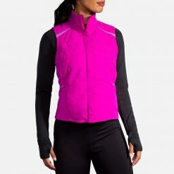 Women's Clothing Brooks Shield Hybrid Vest Women's