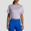 Women's Clothing Brooks Run Within Crop Tee Women's