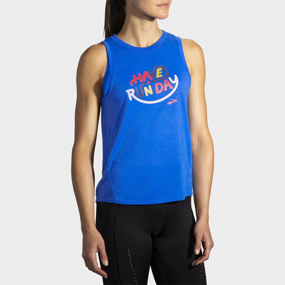 Women's Clothing Brooks Distance Graphic Tank Spring 2022 Women's 12 Women's Clothing Brooks Distance Graphic Tank Spring 2022 Women's