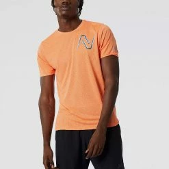 Men's Clothing New Balance Graphic Impact Run Short Sleeve Men's 14 Men's Clothing New Balance Graphic Impact Run Short Sleeve Men's