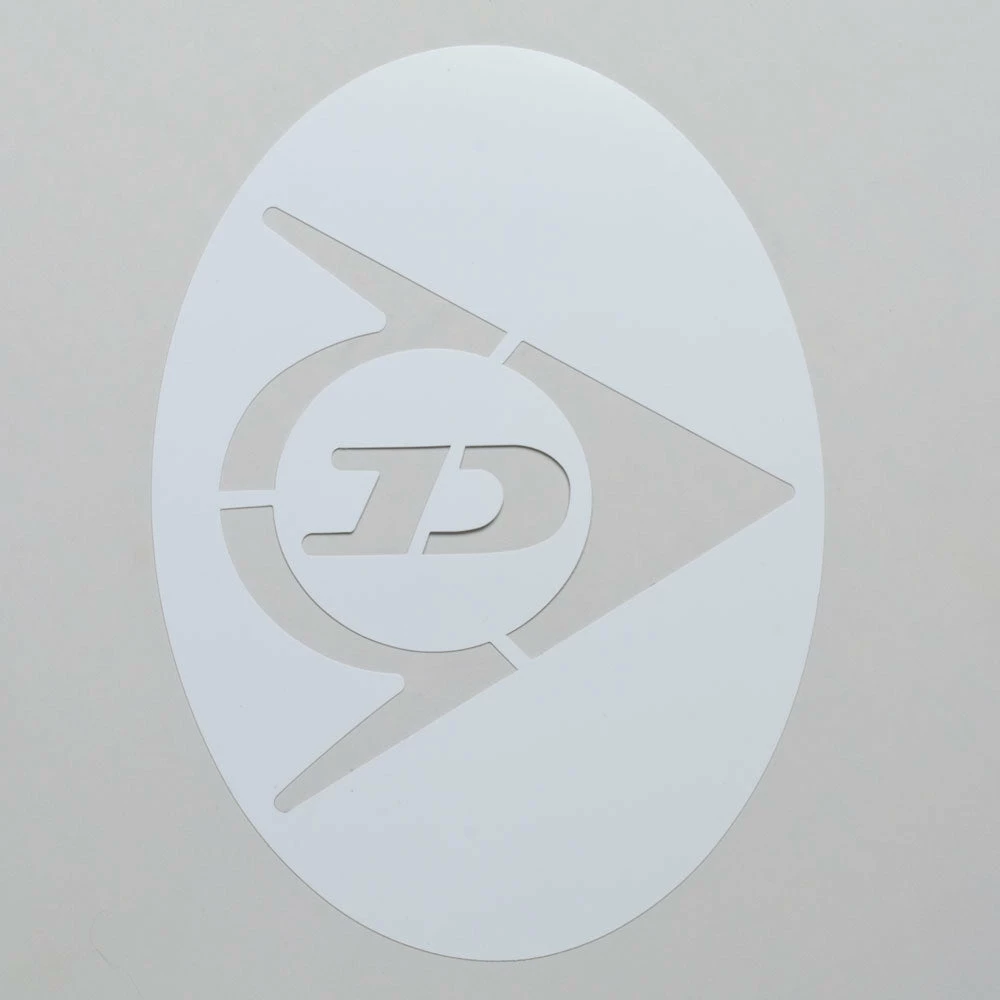 String Accessories & Supplies Dunlop Racquet Stencil 3 String Accessories & Supplies Dunlop Racquet Stencil