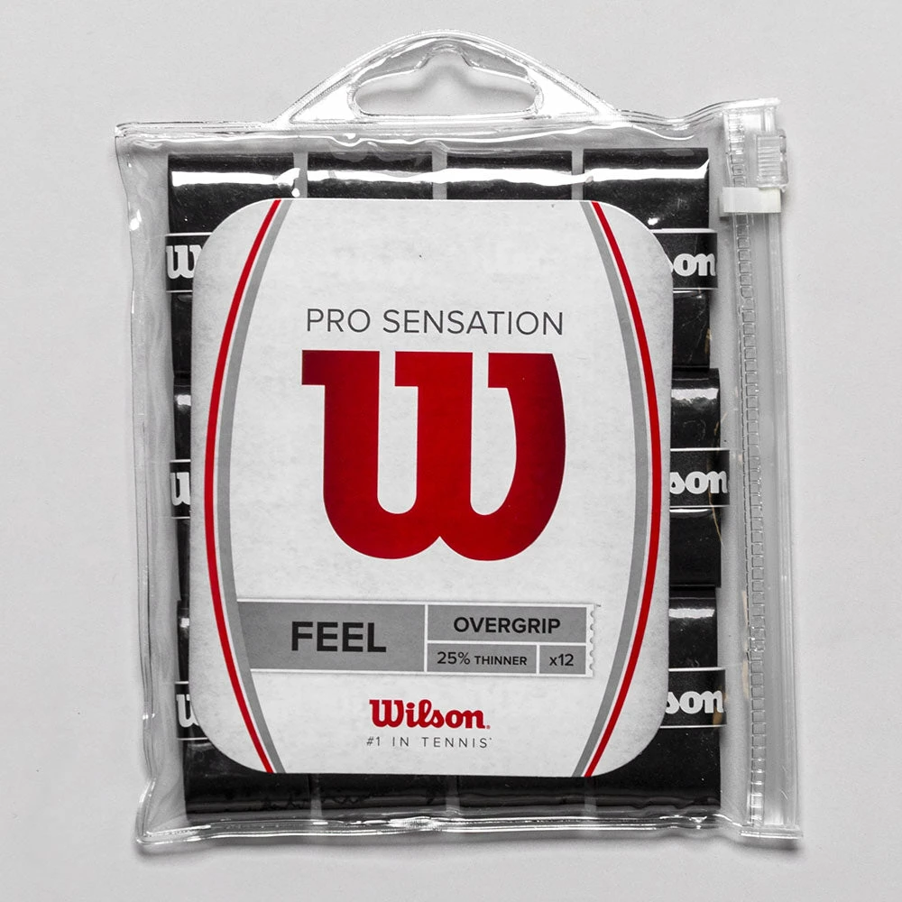 Wilson Pro Overgrip Sensation 12 Pack 3 Wilson Pro Overgrip Sensation 12 Pack