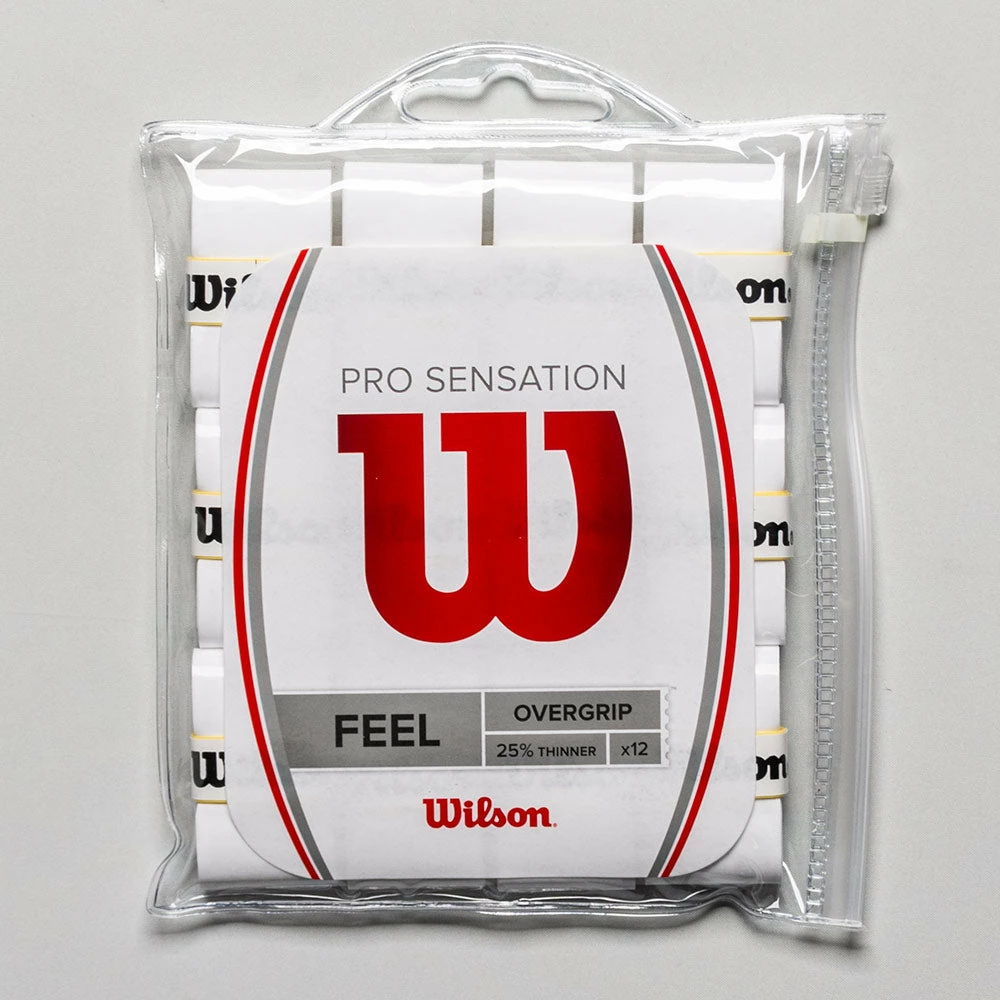 Wilson Pro Overgrip Sensation 12 Pack 4 Wilson Pro Overgrip Sensation 12 Pack