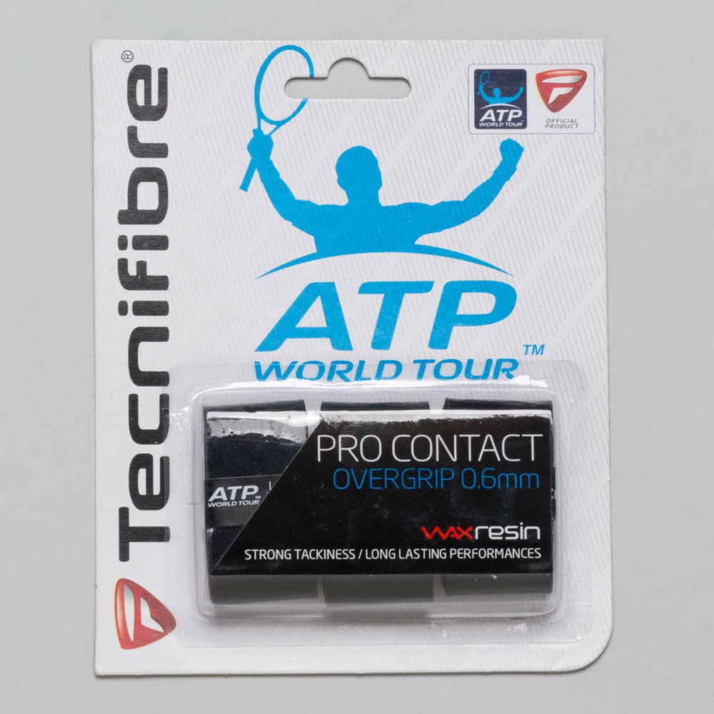 Tecnifibre ATP Pro Contact Overgrip 3 Pack 3 Tecnifibre ATP Pro Contact Overgrip 3 Pack