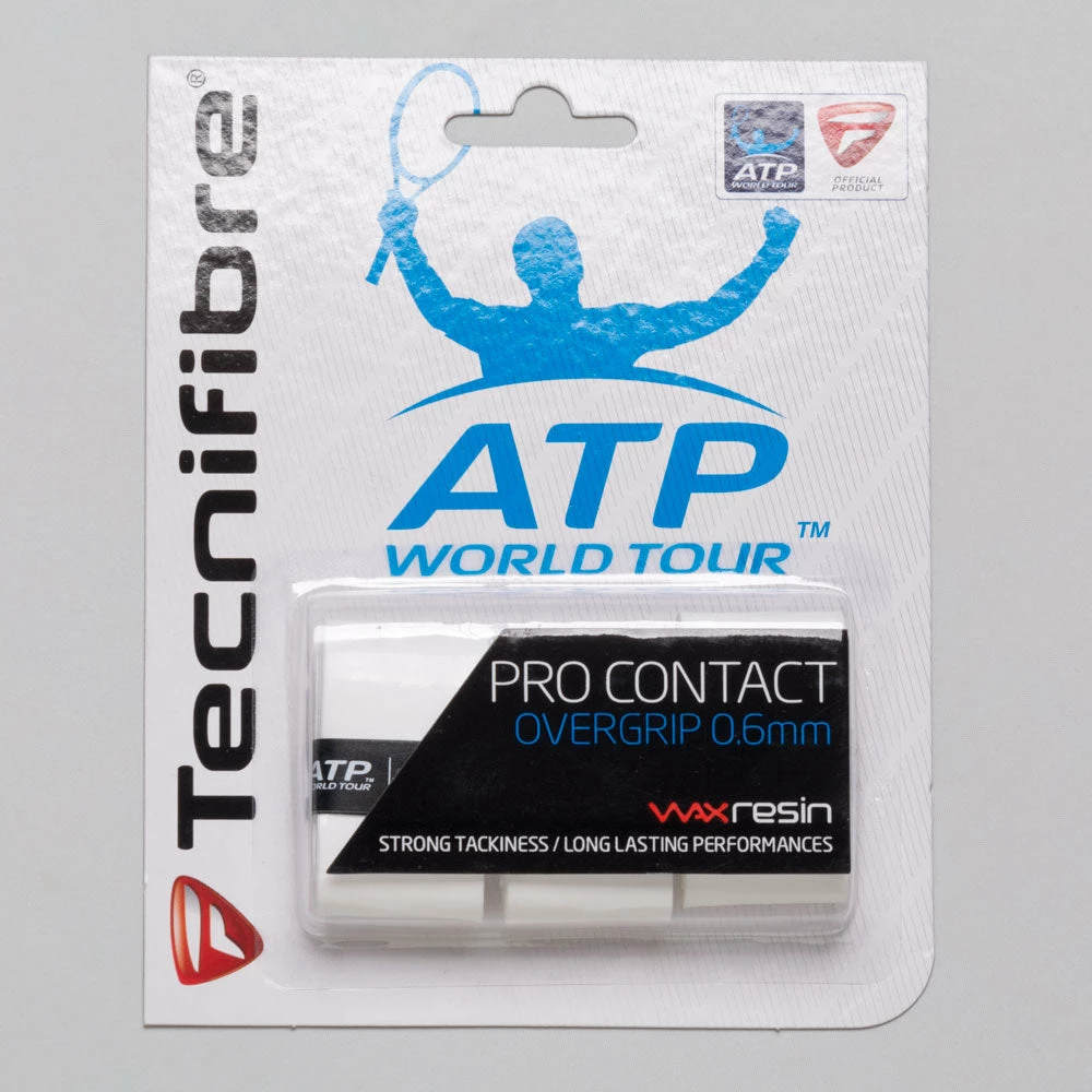 Tecnifibre ATP Pro Contact Overgrip 3 Pack 4 Tecnifibre ATP Pro Contact Overgrip 3 Pack