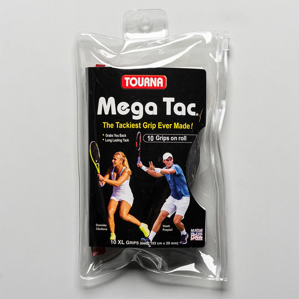 Tourna Mega Tac Overgrips 10 Pack 3 Tourna Mega Tac Overgrips 10 Pack