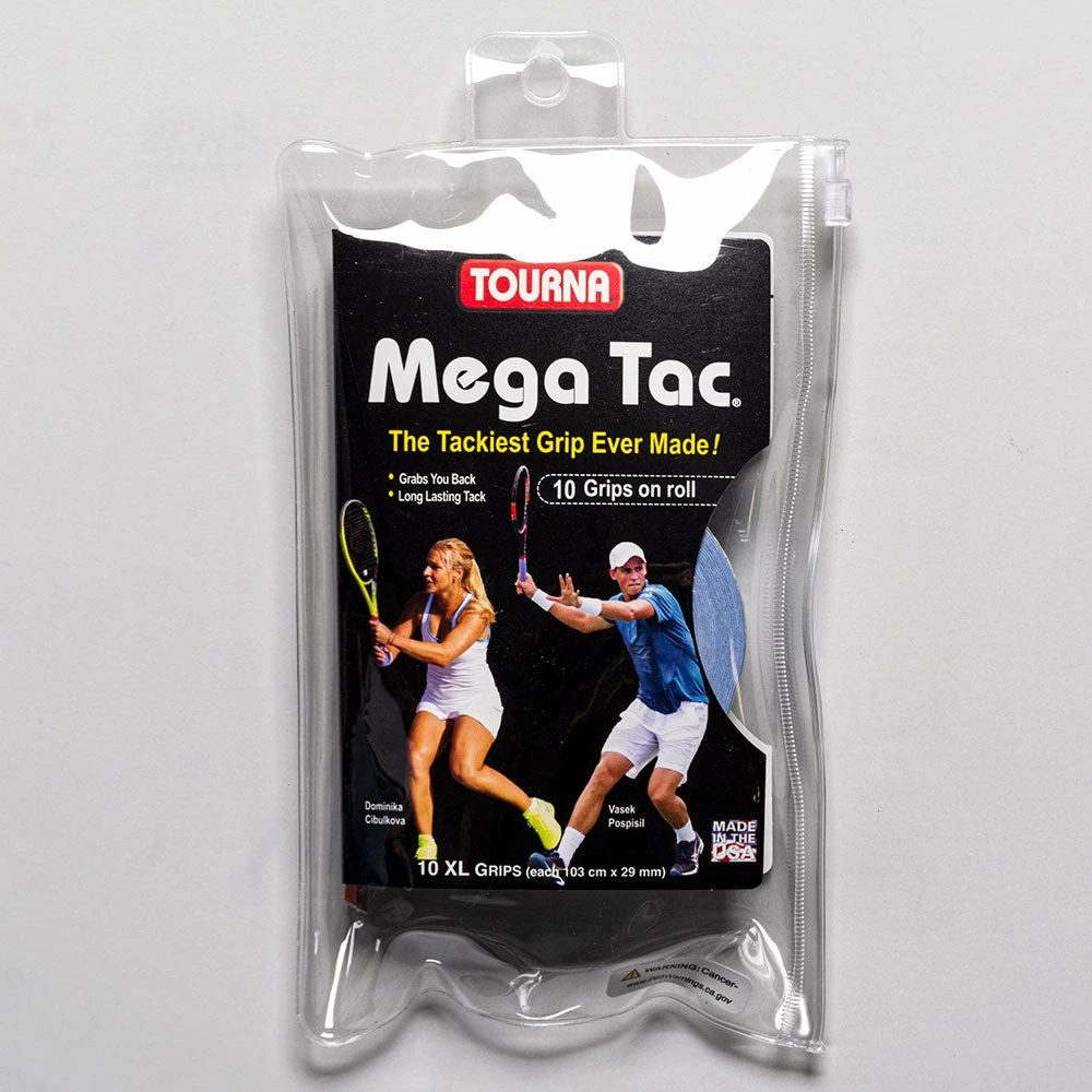 Tourna Mega Tac Overgrips 10 Pack 4 Tourna Mega Tac Overgrips 10 Pack
