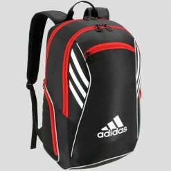 Adidas Tour Tennis Backpack Black/White/Scarlet Tennis Accessories