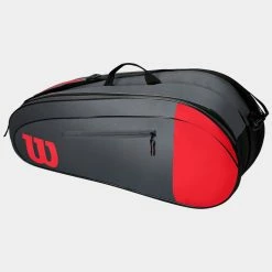 Wilson Team 6 Pack Red/Gray