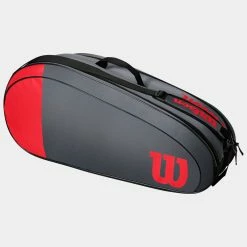 Wilson Team 6 Pack Red/Gray