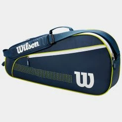 Wilson Junior 3 Pack Navy/White/Lime Green