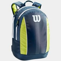 Wilson Junior Backpack Navy/Lime Green/White Tennis Accessories