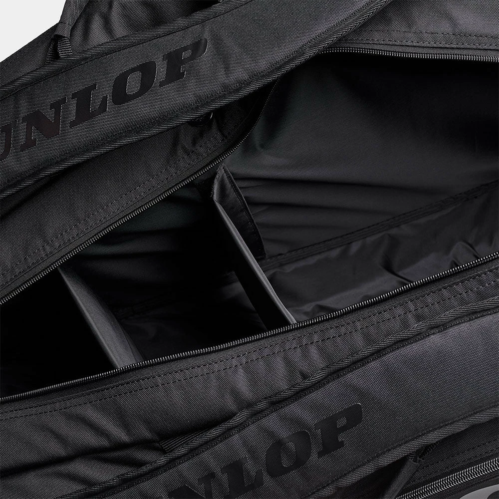 Dunlop Team 12 Racquet Thermo Black/Black 6 Dunlop Team 12 Racquet Thermo Black/Black